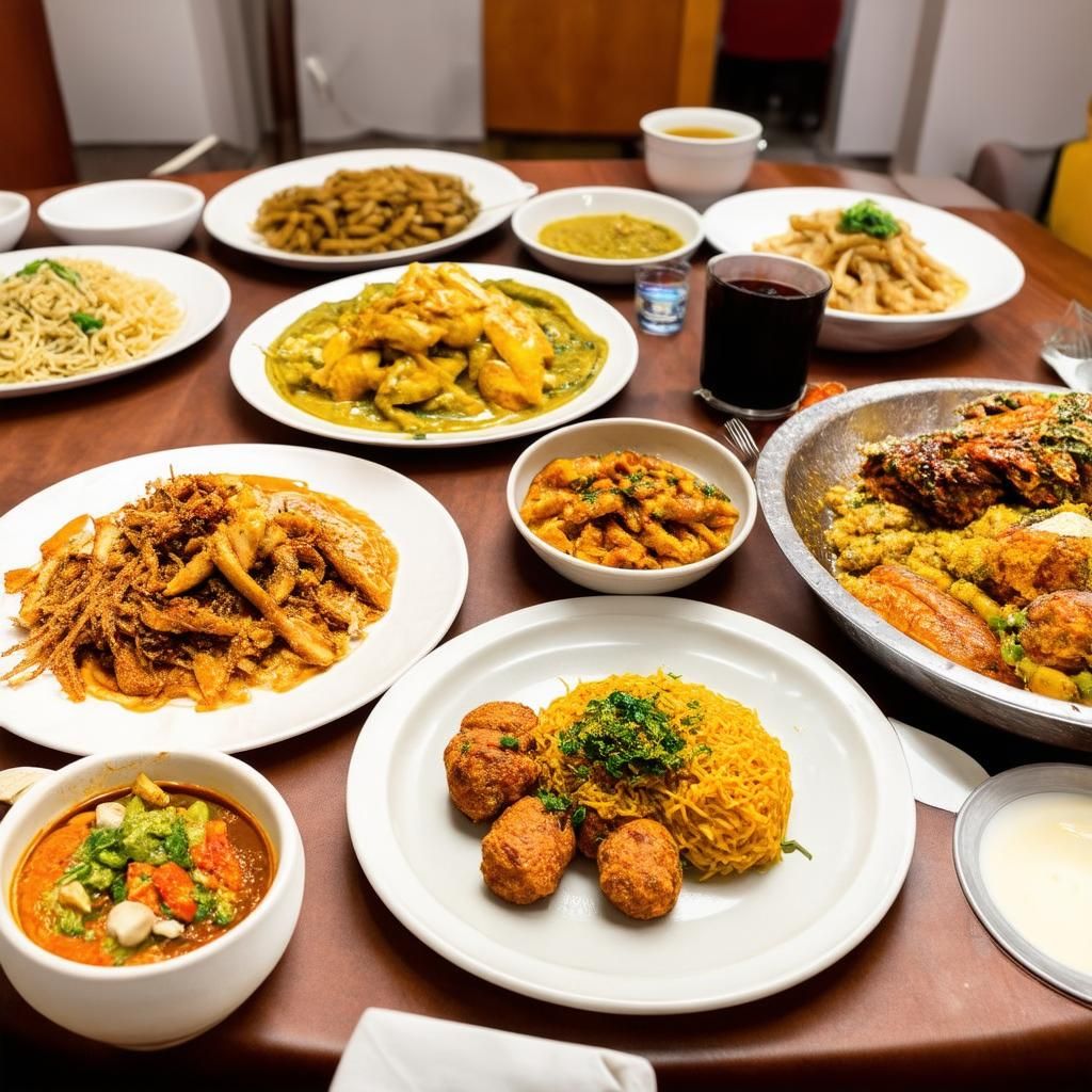 Món ăn tại nhà hàng Al Ahmadi International Restaurant Kuwait