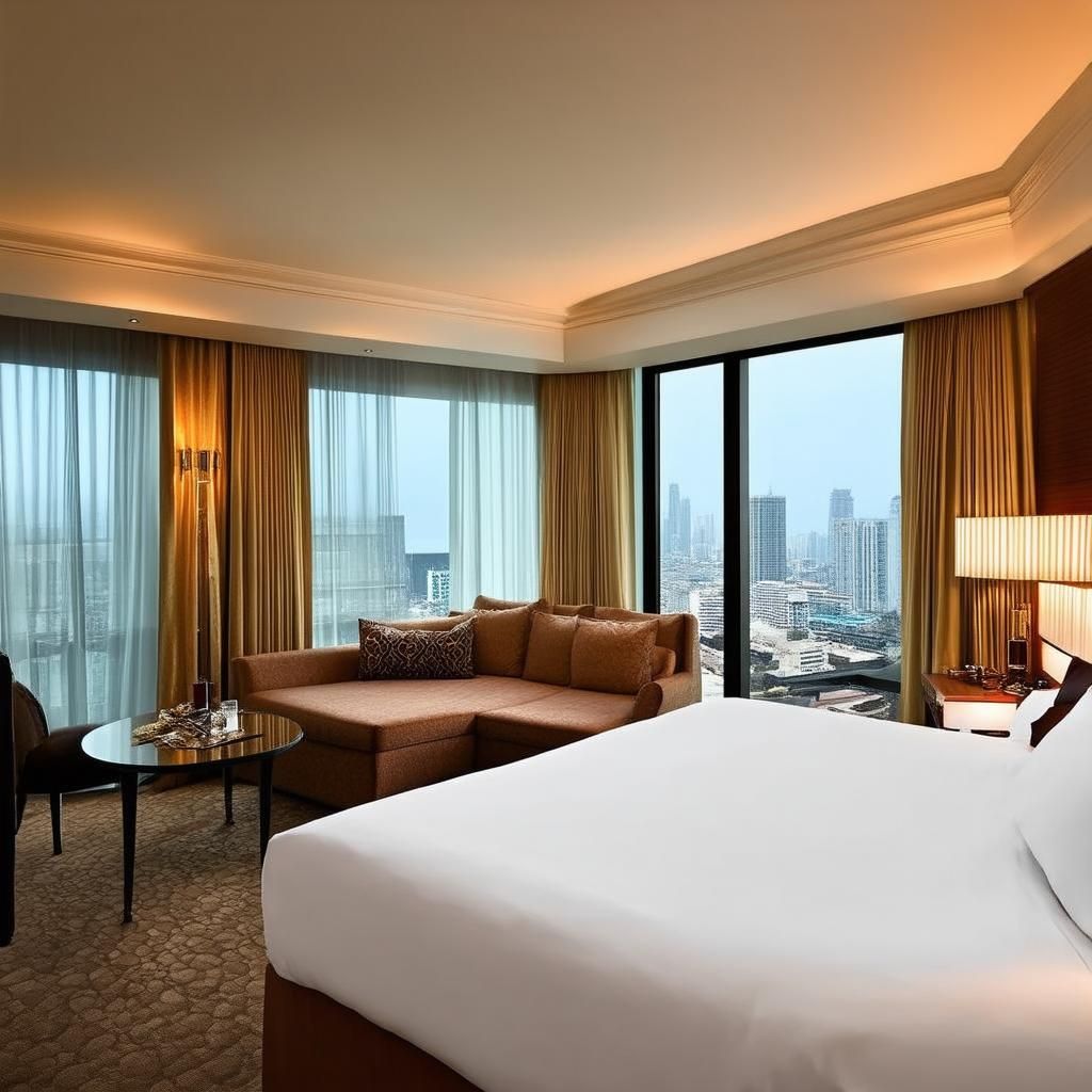 Phòng nghỉ khách sạn Gulf Rose Hotel Kuwait